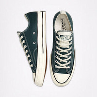 CONVERSE匡威Chuck 70男女休闲系带帆布鞋166824C Faded Spruce/Black/Egret Men's3.5=Women's5.5