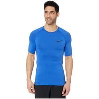 Nike/耐克男子运动短袖T恤吸湿排汗Dri-FIT拼网面9282842 Game Royal/Black 2XL