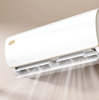 Midea 美的 智弧系列 KFR-35GW/WDAA3@ 1.5匹 变频 壁挂式空调 白色