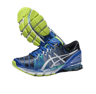 ASICS 亚瑟士 GEL-KINSEI 5 男士跑鞋 T3E4Y-4201 蓝色/白色 42.5