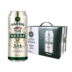 HARBIN 哈尔滨 啤酒联名马迭尔冰淇淋风味啤酒 500ml*12听