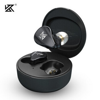 KZ SA08高保真八单元纯动铁hifi蓝牙无线耳机TWS入耳式 耀黑色