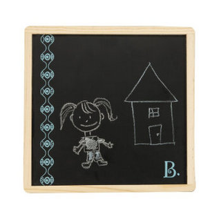 比乐（B.） B.Toys逗乐厚片字母木制积木 拼图早教学习认知 土拨鼠磁性字母益智玩具