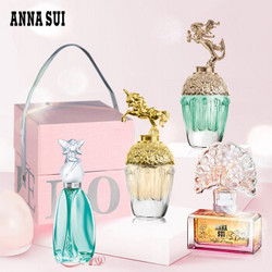 ANNA SUI 安娜苏 筑梦独角兽女士淡香水Q版套装 七夕礼物 5ml*4