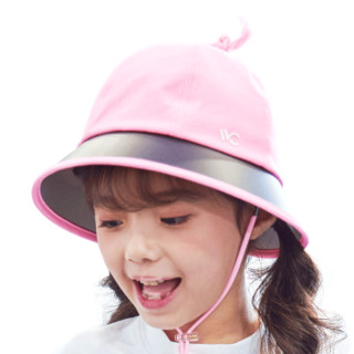 韩国vvc新品防晒帽夏季儿童韩版时尚运动防紫外线百搭太阳帽遮阳帽子 玫红 均码