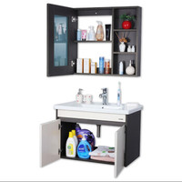 FAENZA 法恩莎 FPGD3621F-1 实木浴室柜组合 含龙头配件