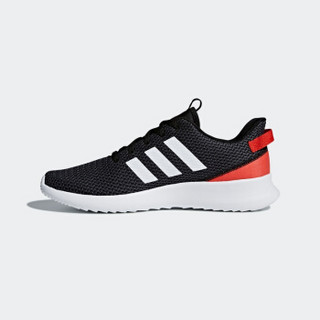 阿迪达斯官网adidas neo CF RACER TR男女鞋休闲运动鞋B43638 黑色/白色/喜水库红 40.5(250mm)