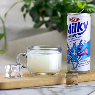 韩国进口 OKF 牛奶苏打饮料（原味） 250ml*6