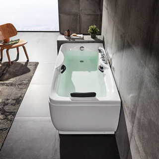 HUIDA 惠达 浴缸精铜龙头亚克力浴缸1.5m