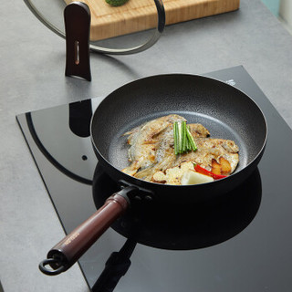 德世朗 DESLON  黑爵冰裂纹锻打煎锅A DFS-J951A
