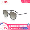 JINS睛姿19款女式金属时尚框太阳镜墨镜防紫外线LMN19S114 94黑色