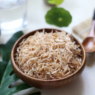 采小海 湛江特产无添加盐淡干虾皮 100g 袋装 宝宝辅食 海产干货小海虾米 虾皮100g*1袋