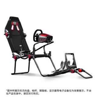 Next Level Racing F-GT Lite 可折叠双模赛车游戏座椅 方向盘支架VR游戏电竞舱电竞椅游戏机模拟器