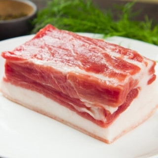 五花肉带皮五花肉散养土猪贴秋膘新鲜猪肉红烧肉烧烤烤肉食材2kg装