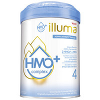 PLUS会员：illuma 启赋 HMO+系列 儿童奶粉 港版 4段 850g