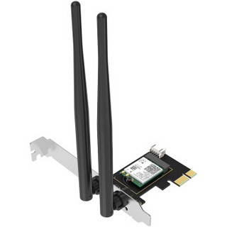 COMFAST pcie无线网卡台式电脑WIFI6接收器AX200SE 5G3000MWiFi5.2