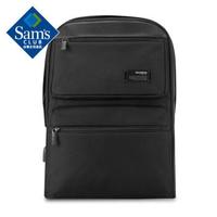 Samsonite新秀丽 Broughton系列 都市商务简约双肩包 BY4002 黑色男款商务笔记本电脑包