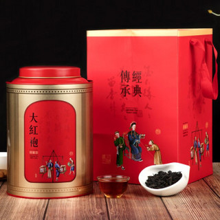 五韵 大红袍茶叶500g罐装 武夷岩茶浓香耐泡乌龙茶叶