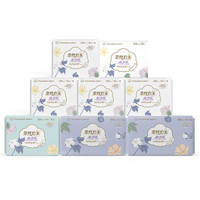 全棉时代 卫生巾奈丝公主超净吸纯棉亲肤超薄日夜组合装78片姨妈巾