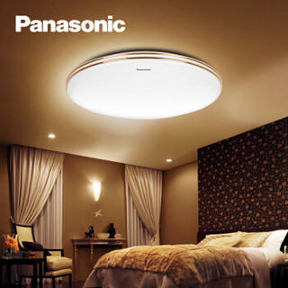 Panasonic 松下 LED遥控调光调色吸顶灯 金色 21W