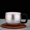 铸荣堂 茶杯纯银999银主人杯泡茶杯手工茶具办公杯功夫茶具 纯银茶杯（重约：178g 容量约：250ml）