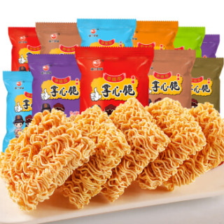 亚兰食品掌心脆干脆面南美鲜虾味35包665g整箱装方便食品干吃面方便面