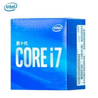 英特尔（Intel）i7 10700/10700K/10700KF盒装CPU主板套装 板U套装 微星 Z490 GAMING CARBON WiFi暗黑 搭 i7-10700K 八核/主频3.8Ghz