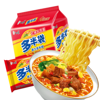 BAIXIANG 白象 经典泡面  红烧牛肉面+老坛酸菜面 12桶