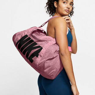 耐克NIKE 女子 训练包 瑜伽 健身包 旅行包 GYM CLUB DUFFEL BAG 休闲包 BA5490-614沙漠浆果色大号