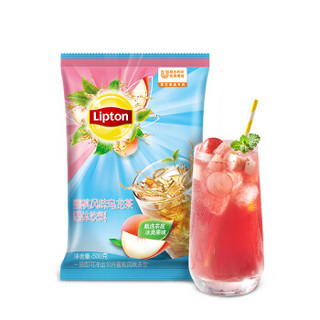 Lipton 立顿 乌龙茶固体饮料 蜜桃风味 500g