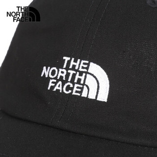 北面运动帽TheNorthFace男帽女帽2020春夏季新款户外透气薄款遮阳帽棒球帽子3SH3 4VT4JK3/黑色/20秋冬 均码
