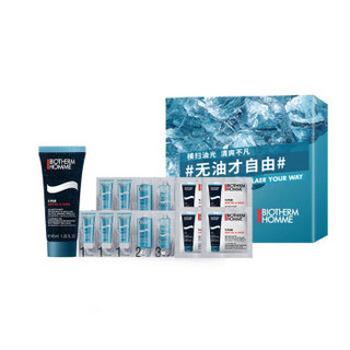 BIOTHERM 碧欧泉 男士清爽净油海盐系列明星礼盒 体验装（海盐洁面啫喱40ml+1ml*4+净肤细致体验组合装*5）