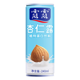 露露 杏仁露热饮款240ml*24罐 整箱 植物蛋白饮料 240ml*24罐