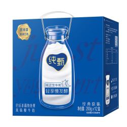 蒙牛 纯甄 常温酸奶 200g*12盒