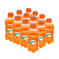 苏宁SUPER会员：美年达 橙味汽水 300ML*12瓶