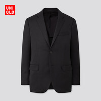 优衣库 男装 弹力毛料修身茄克(西装)(外套) 419434 UNIQLO