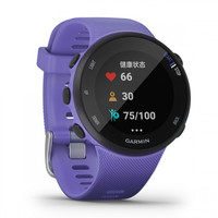 GARMIN/佳明 forerunner45 COLOR星紫 男女款智能运动手表