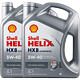 Shell 壳牌 Helix HX8 灰喜力 SN 5W-40 全合成机油 4L *2件