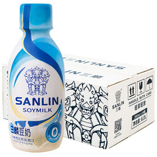 三麟纯豆奶 经典工艺早餐奶 马来西亚制造 植物蛋白饮料 250ml*24瓶 整箱装 *2件