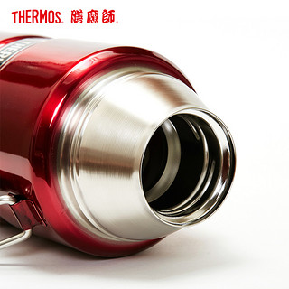 THERMOS 膳魔师 SK-2010 RD 不锈钢真空保温杯 1.2L 玫瑰红