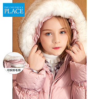 TCP美国绮童堡新款女童羽绒服儿童冬装童装羽绒长款外套宝宝