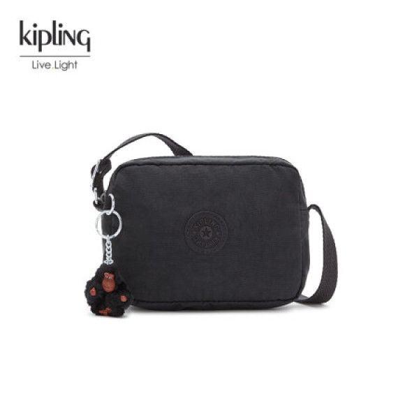 kipling凯浦林迷你轻便单肩包女斜跨包猴子包|bethany ki1371黑色