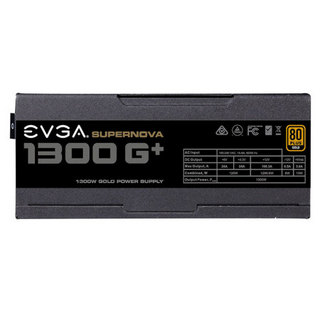 EVGA 1300 G+ 金牌（90%）全模组ATX电源 1300W