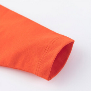 Bornbay 贝贝怡 儿童长袖休闲T恤 193S2212 橘红 90cm