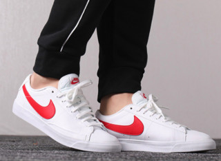 NIKE 耐克 Blazer 中性跑鞋 BQ7306 白红 44.5