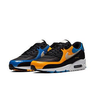 NIKE 耐克 Air Max系列 Air Max 90 男士休闲运动鞋 CT9140-001 黑/银/蓝/金/白色 40