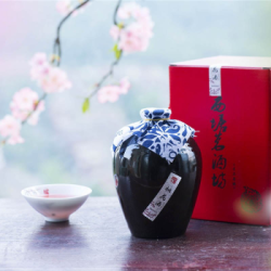省51元 蜜桃果酒 七月的你 蜜桃酒桃花酒桃花酿桃花醉微醺甜酒发酵果酒青梅桃花桂花枇杷4种味道500ml 1瓶礼盒装桃花酒10度
