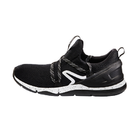 DECATHLON 迪卡侬 女士训练鞋 8351237 黑白色 35
