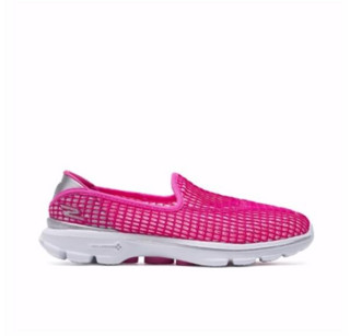 SKECHERS 斯凯奇 Go Walk 3 女士休闲运动鞋 13980 亮粉 38.5