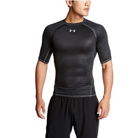 UNDER ARMOUR 安德玛 男士运动T恤 1257477-001 黑色 XL